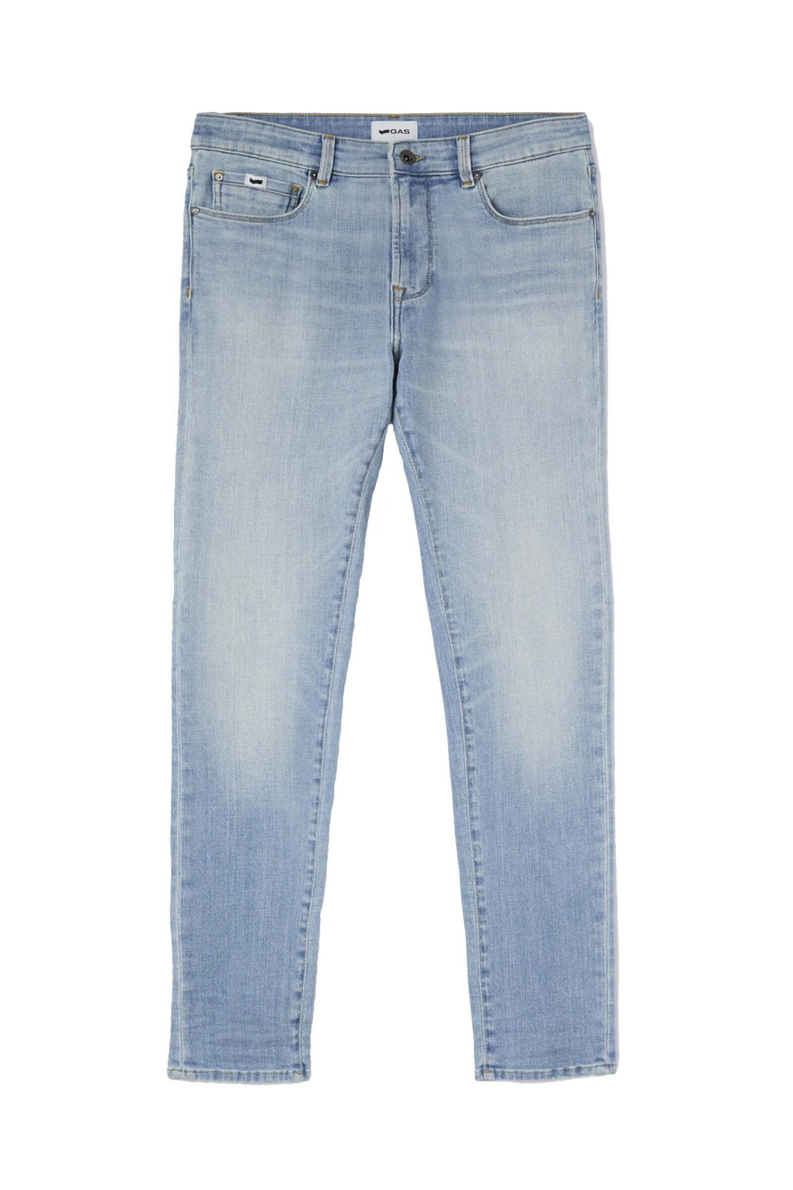 Gas  Jeans Sax Zip Rev 