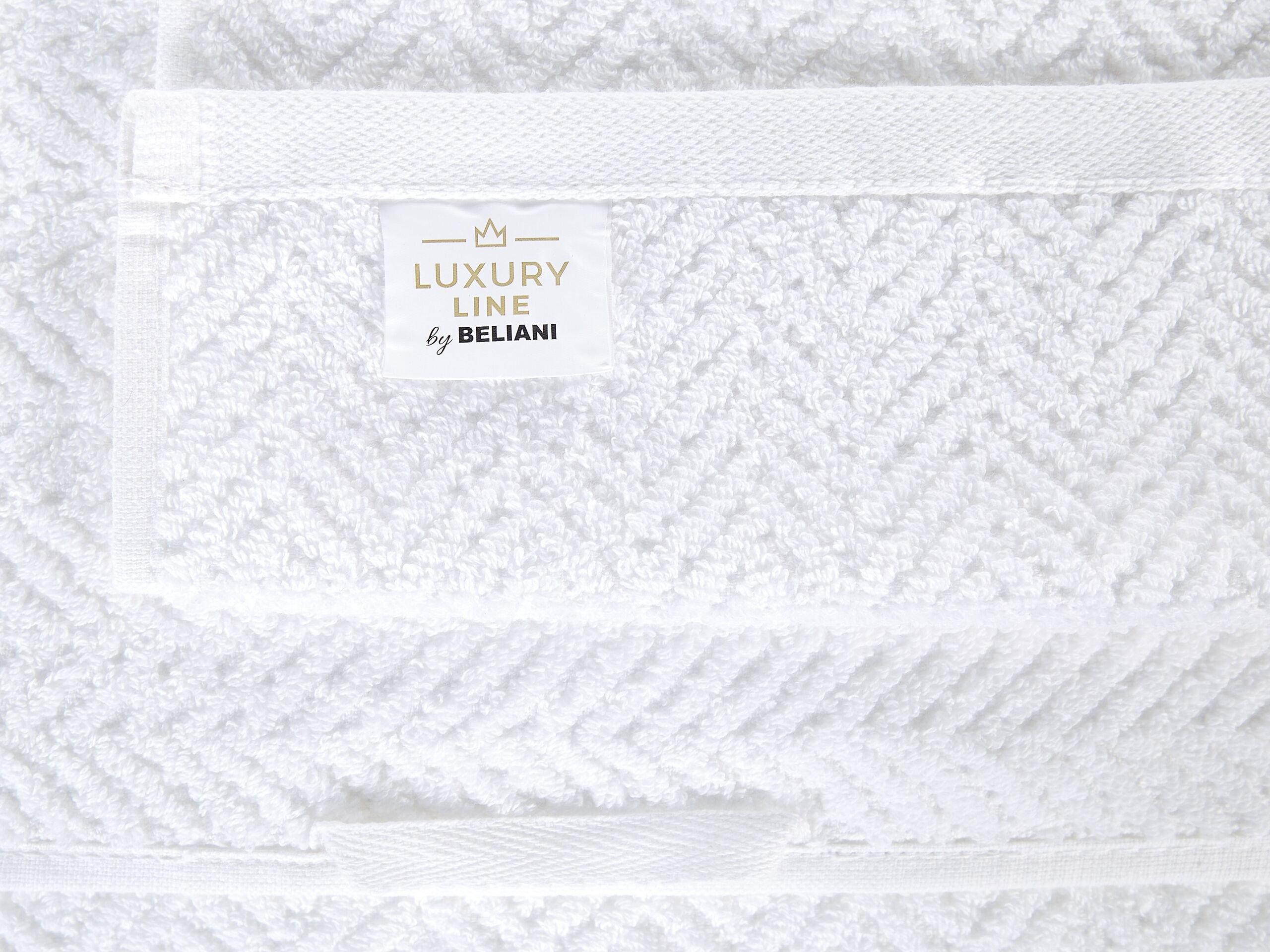 Beliani Lot de 9 serviettes en Coton MITIARO  