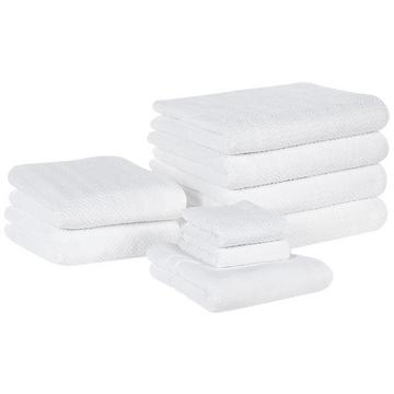 Lot de 9 serviettes en Coton MITIARO
