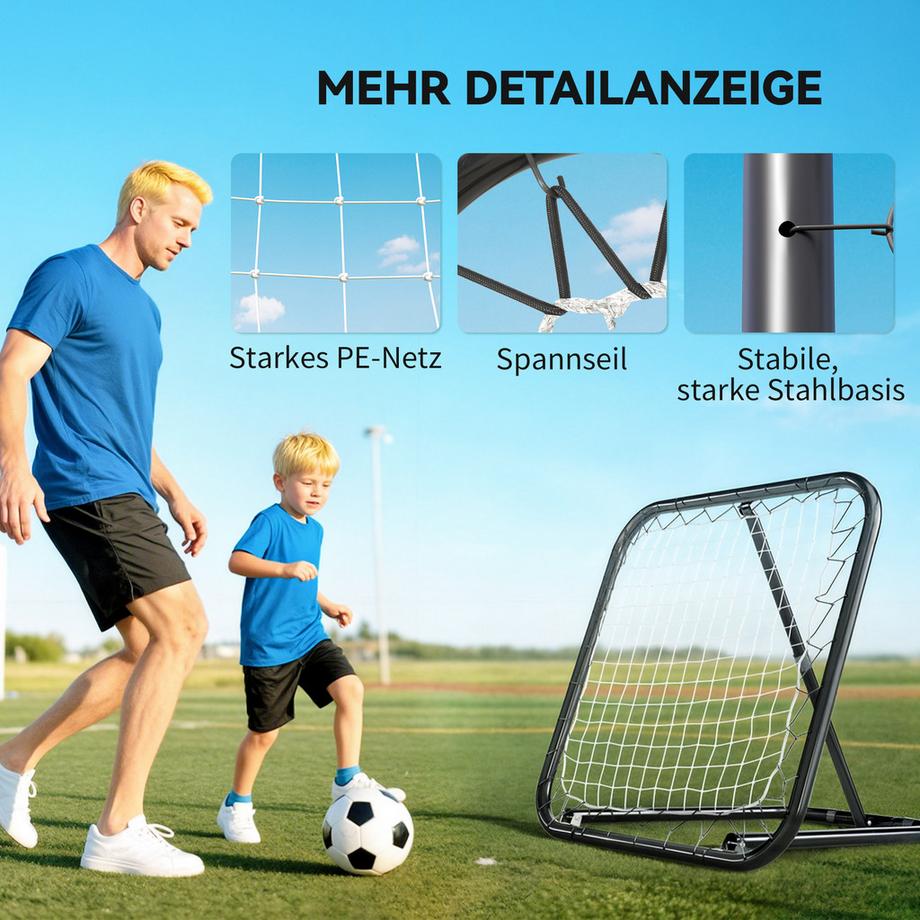 HOMCOM  Fußball Rebounder 