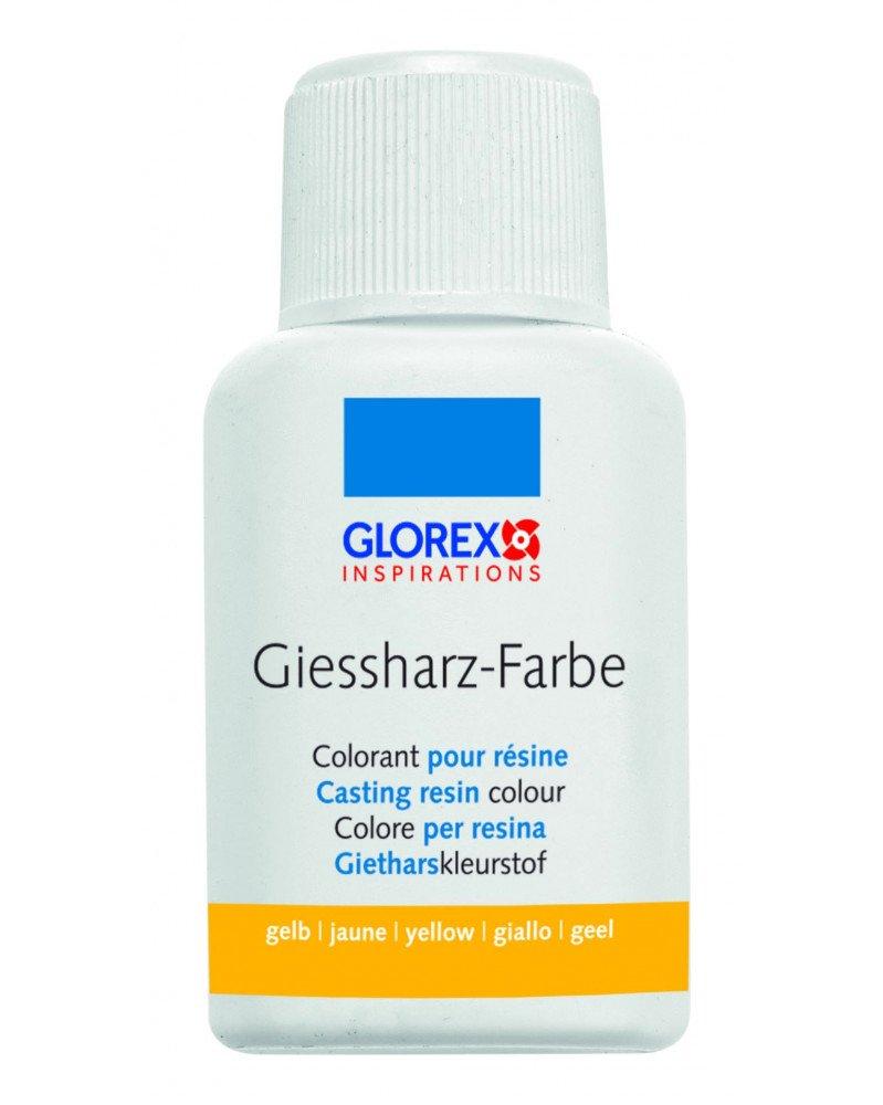 Glorex  GLOREX 6 2101 600 composto per ceramica e modellazione Resina da colata 34 g Giallo 1 pz 
