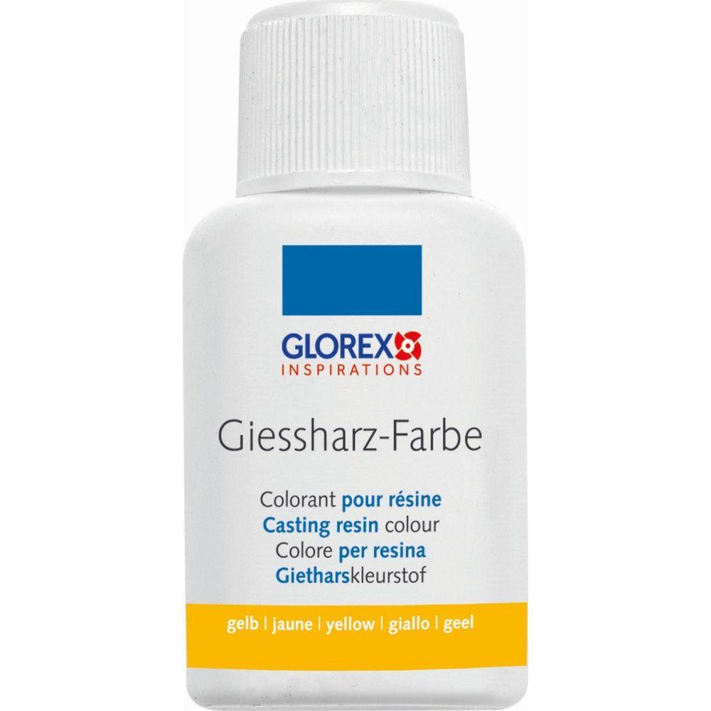 Image of GLOREX 6 2101 600 Töpferei-/ Modellier-Material Gießharz 34 g Gelb 1 Stück(e) Gelb Bunt