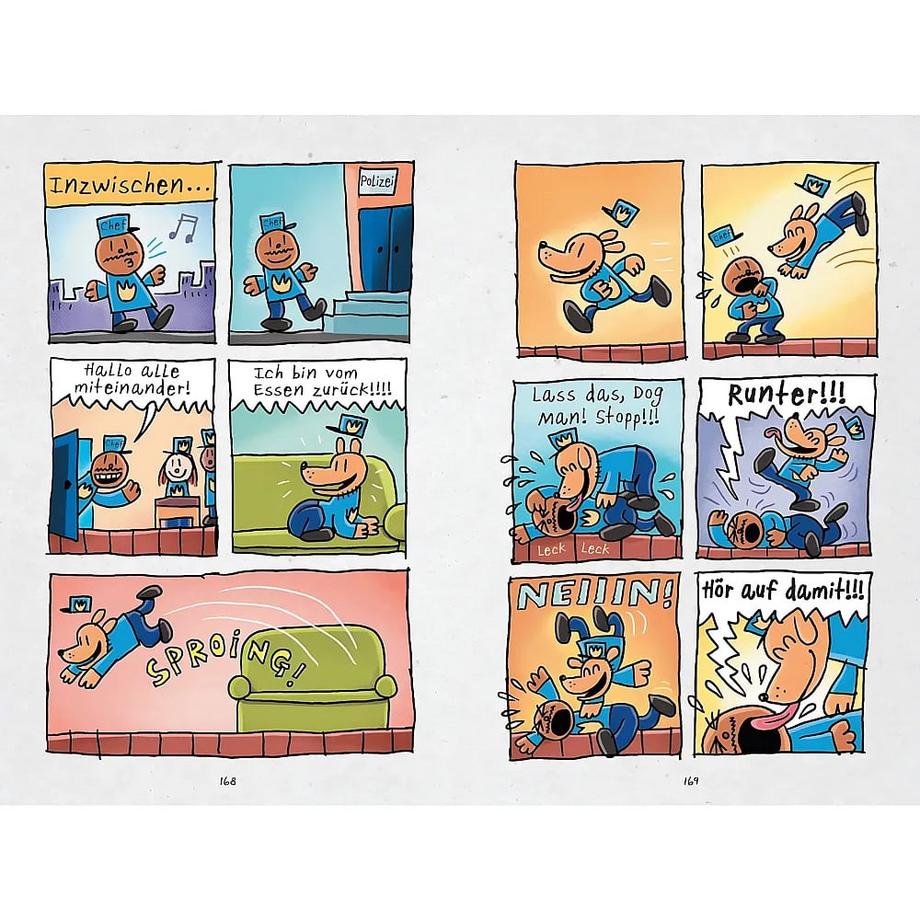 Dog Man 1 Pilkey, Dav Gebundene Ausgabe 