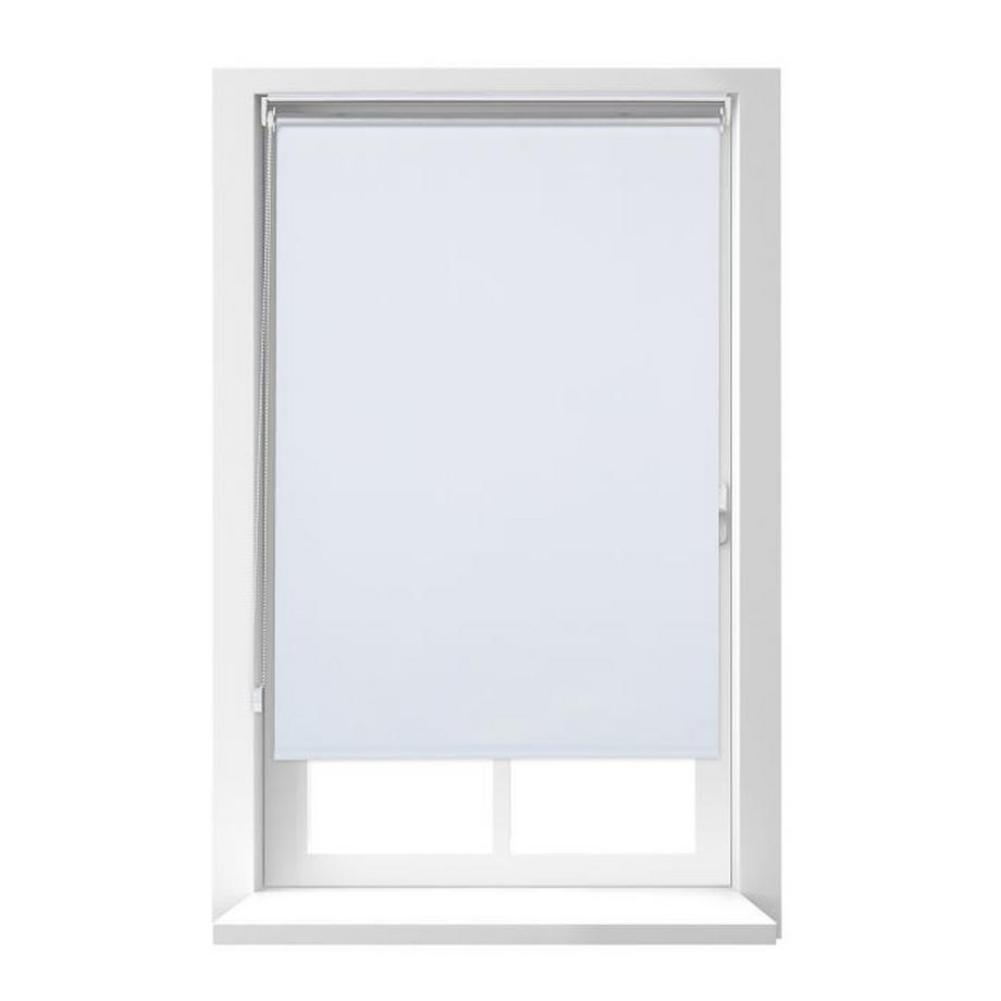 B2X  Weißes Thermorollo 160 cm lang 