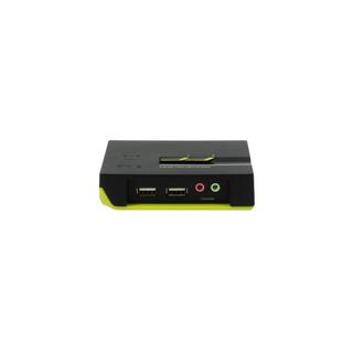 LevelOne  KVM-0221 switch per keyboard-video-mouse (kvm) Nero, Verde 