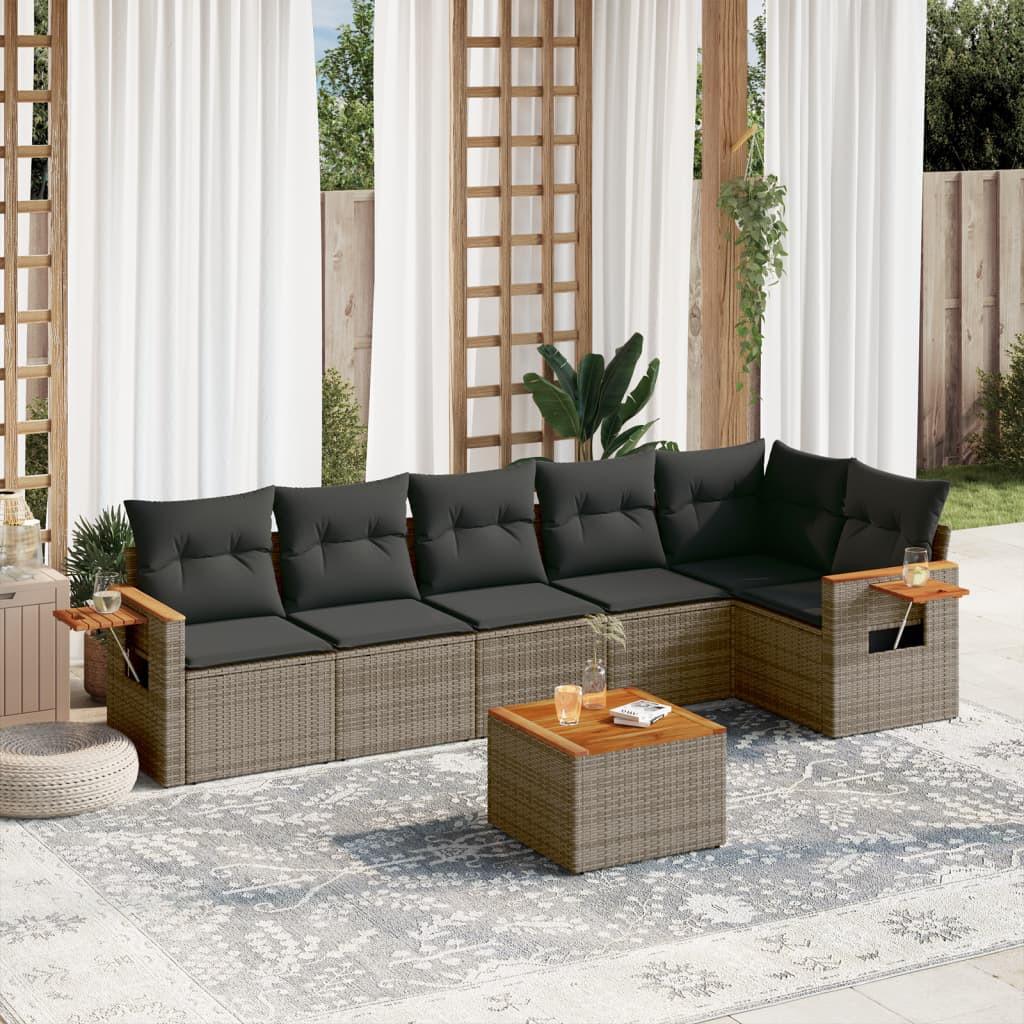 VidaXL Garten sofagarnitur poly-rattan  