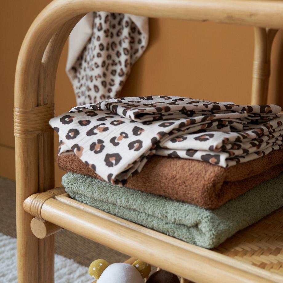 La Redoute Intérieurs  2er-Pack Wickeltücher Azhar aus Baumwollmusselin 