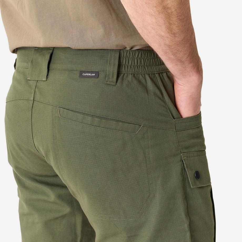 SOLOGNAC  Bermuda Cargo chanvre Homme vert 