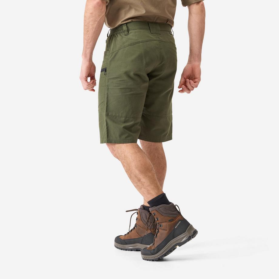 SOLOGNAC  Bermuda Cargo chanvre Homme vert 