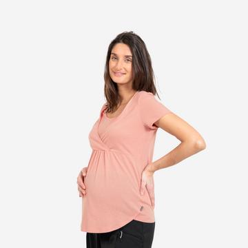 T-shirt premaman donna maniche corte cotone