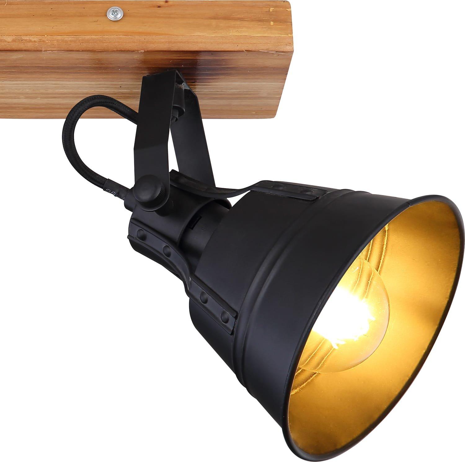 mutoni Spot Günther bois brun 2xE27  