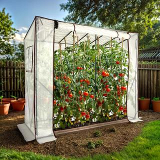 Arebos Gewächshaus Tomatengewächshaus Treibhaus Frühbeet  