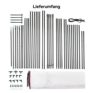 Arebos Gewächshaus Tomatengewächshaus Treibhaus Frühbeet  