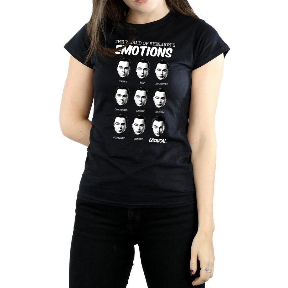 The Big Bang Theory Sheldon's Emotions T-Shirt  