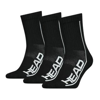 Head  Chaussettes de tennis 3 pièces performance noires 