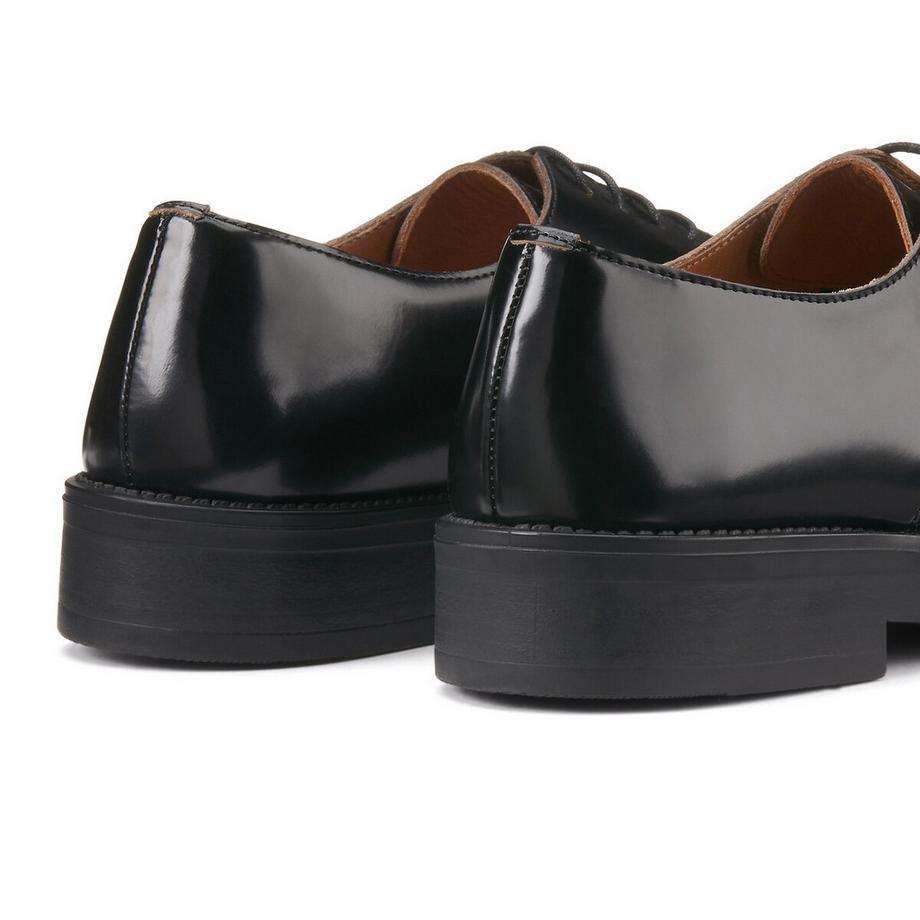 La Redoute Collections Leder Derby Schuhe mit dicker Sohle  