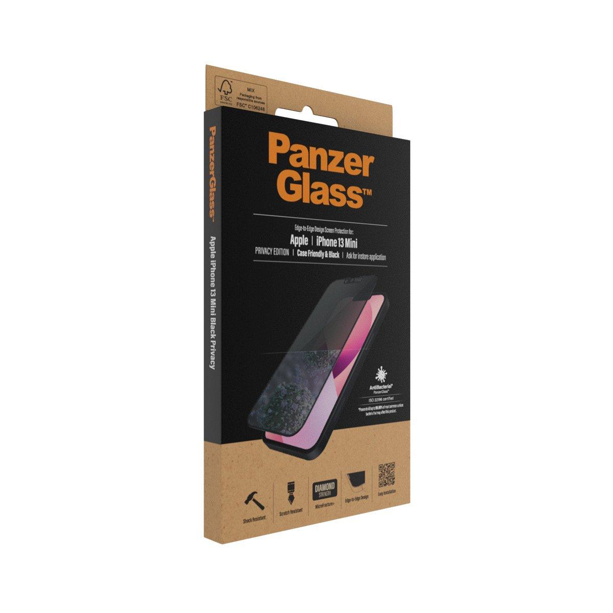 PanzerGlass  DISPLAYSCHUTZ CASE FRIENDLY AB PRIVACY (1 ST?CK, IPHONE 13 MINI) 