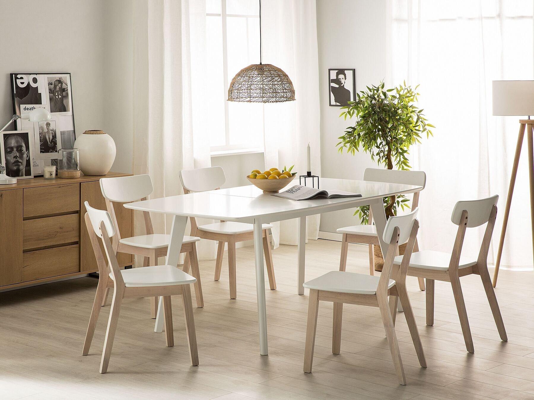 Beliani Table de repas en MDF Moderne SANFORD  