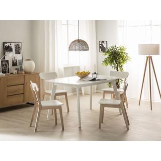 Beliani Esstisch aus MDF-Platte Modern SANFORD  