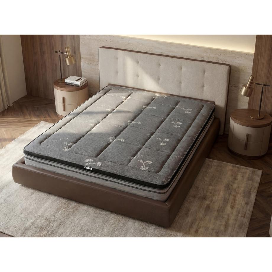 ANGEL CERDA Matelas hybride avec ressorts ensachés indépendants  