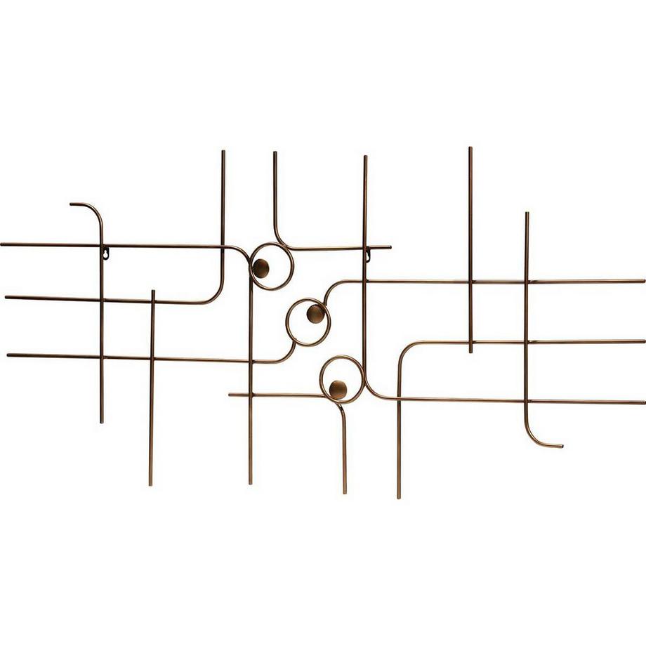 mutoni Wanddeko Symphony Metall Antique Brass  