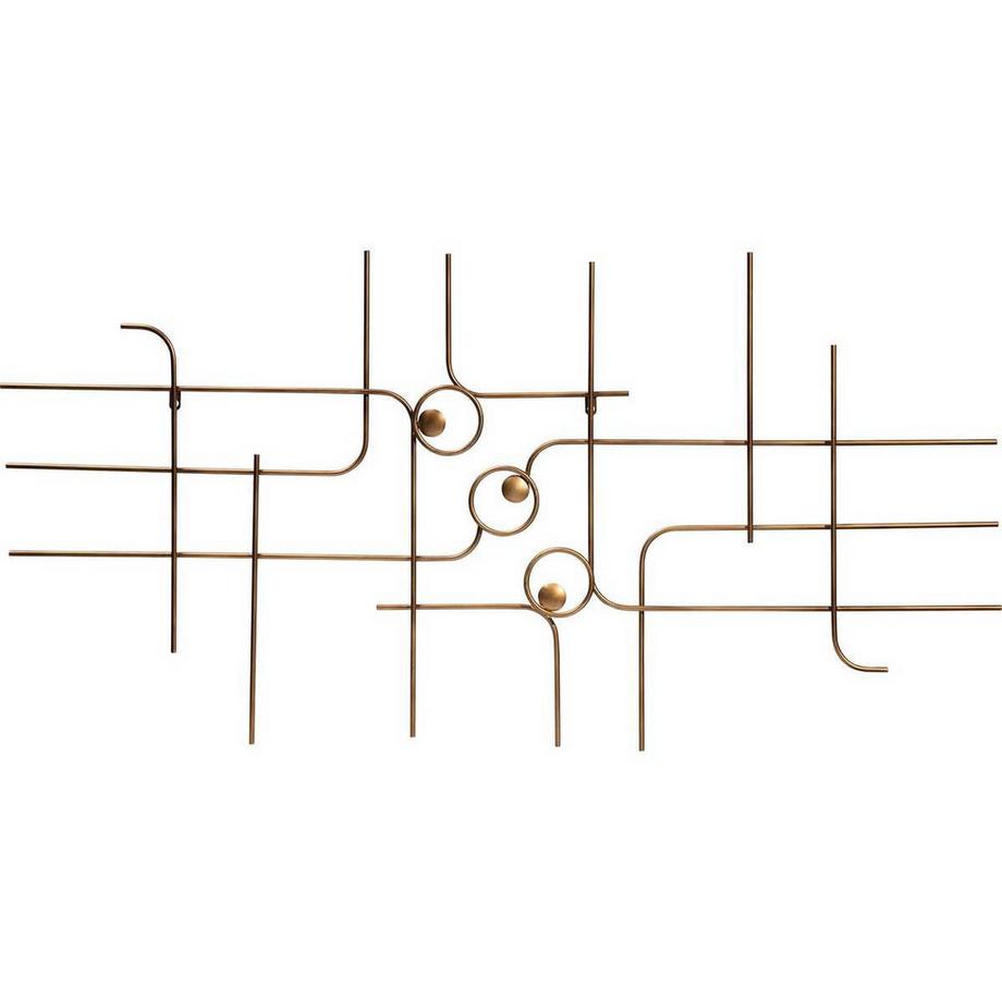 mutoni Wanddeko Symphony Metall Antique Brass  