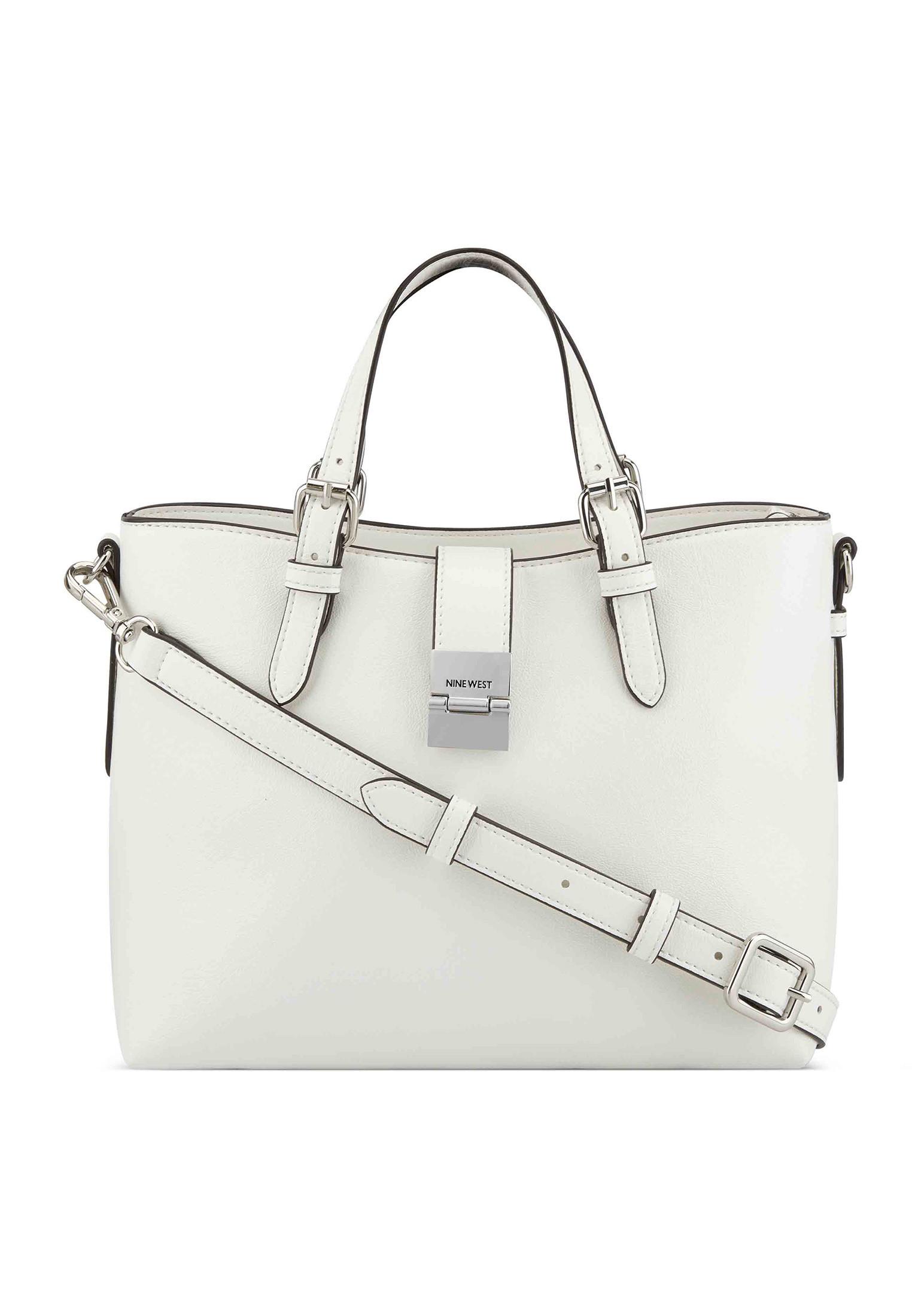 Image of Leland Jet Set Satchel Bag Unisex Offwhite ONE SIZE