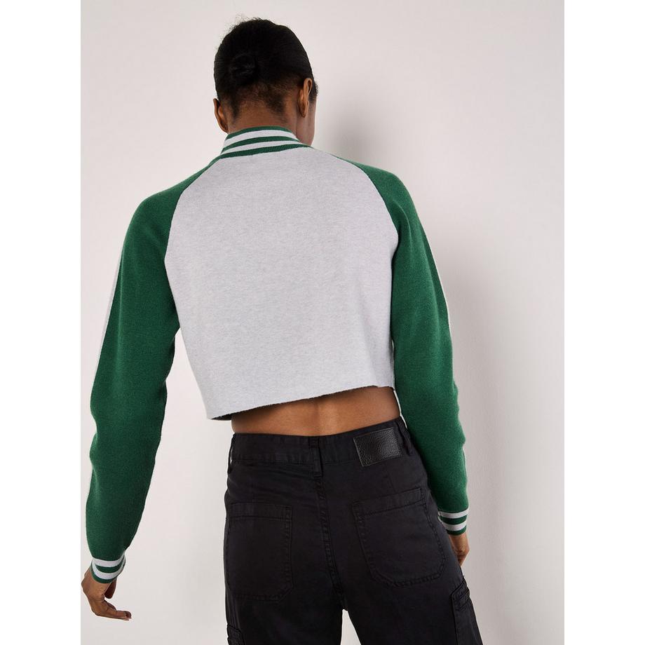 APRICOT Maglione corto con zip « London »  