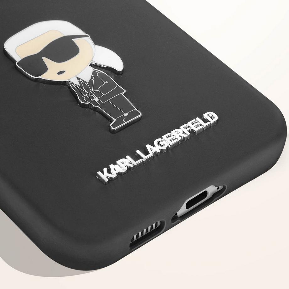 KARL LAGERFELD  Cover Galaxy S23 FE Karl Lagerfeld nera 