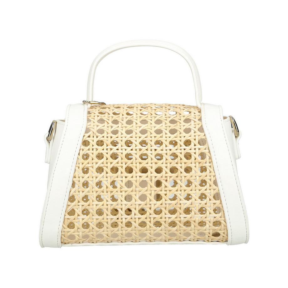 Dolce Vita Sac à main tressé avec poignée supérieure et bandoulière amovible  