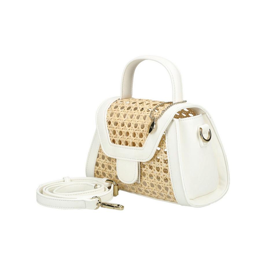 Dolce Vita Sac à main tressé avec poignée supérieure et bandoulière amovible  