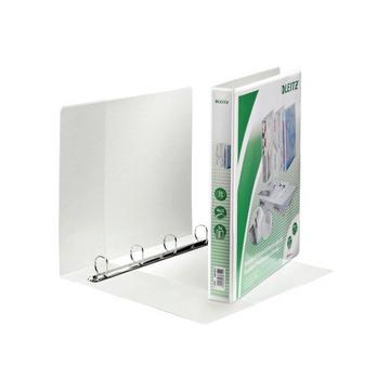 LEITZ Präsentationsringbuch A4 42840001 weiss 4R 25mm