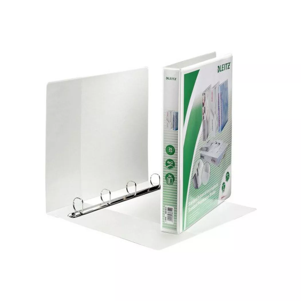 Leitz 42840001 classeur à anneaux A4 Blanc