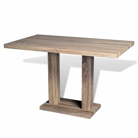 VidaXL Table de salle à manger bois  