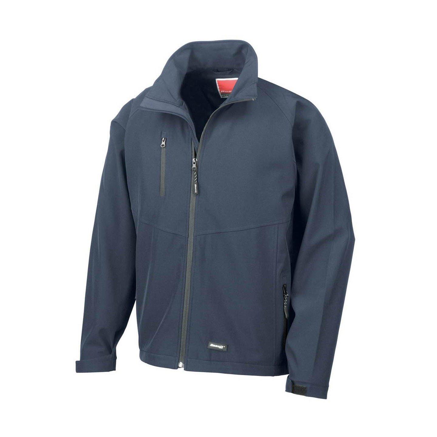 Image of Softshelljacke, Zweilagig, Wasserabweisend, Atmungsaktiv Herren Marine XS