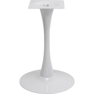 KARE Design Cadre de table Schickeria blanc rond années 80  