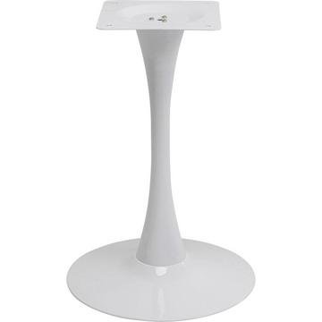 Cadre de table Schickeria blanc rond années 80