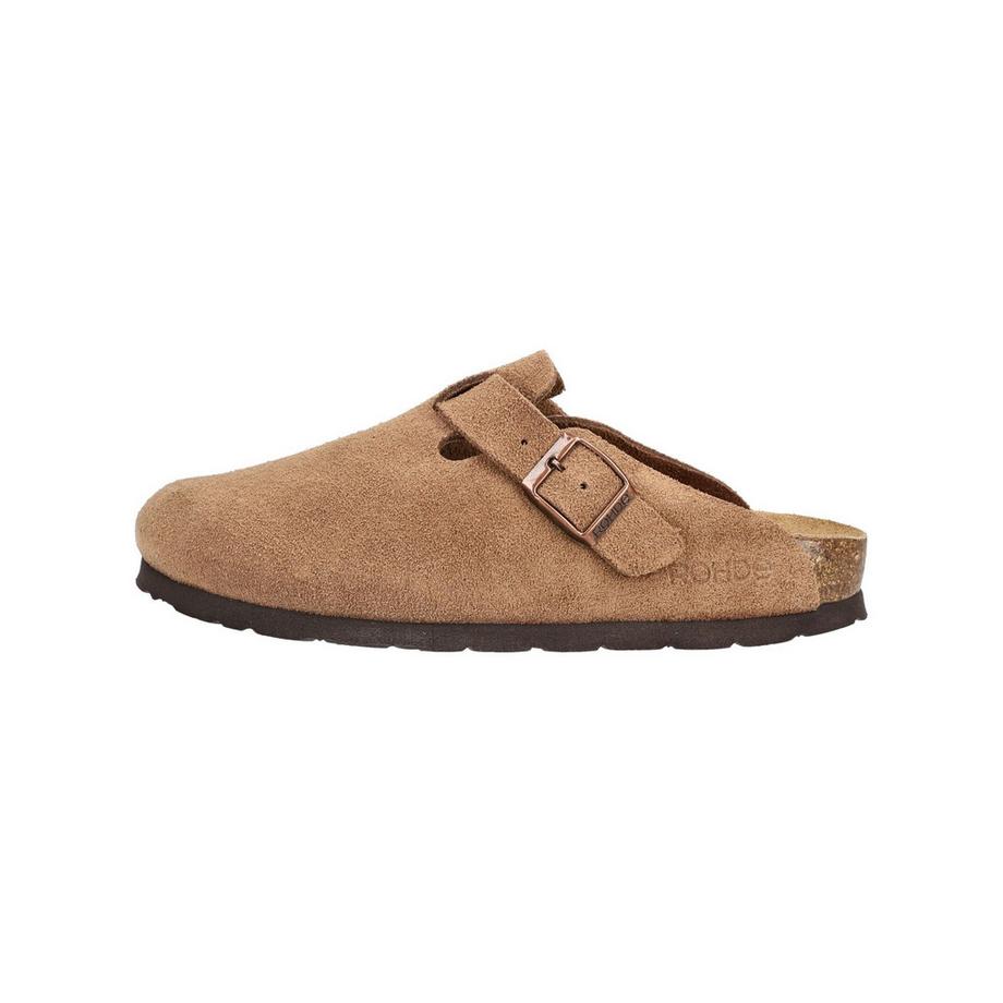 Rohde Pantoufle en cuir velours avec boucle  