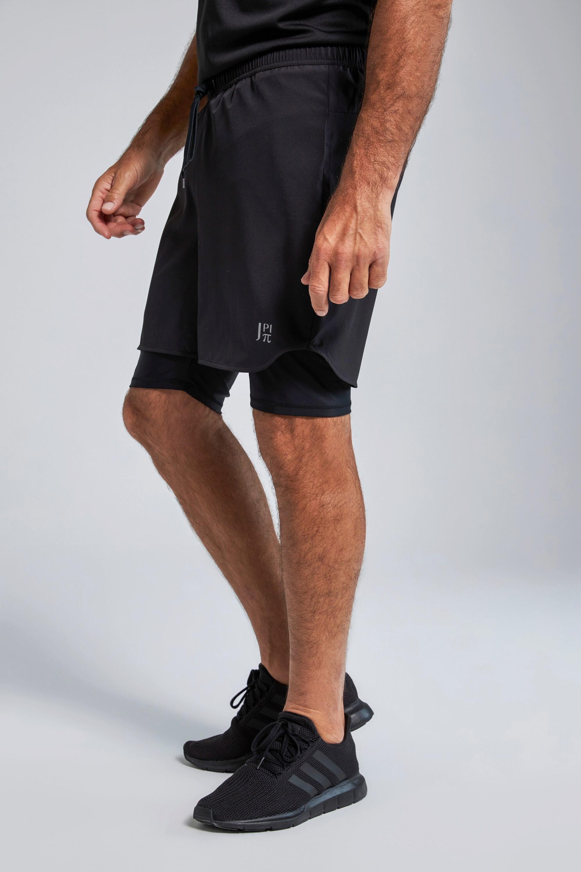 JP1880  Sportshorts, FLEXNAMIC®, 2-in-1-Modell, Smartphone Pocket 