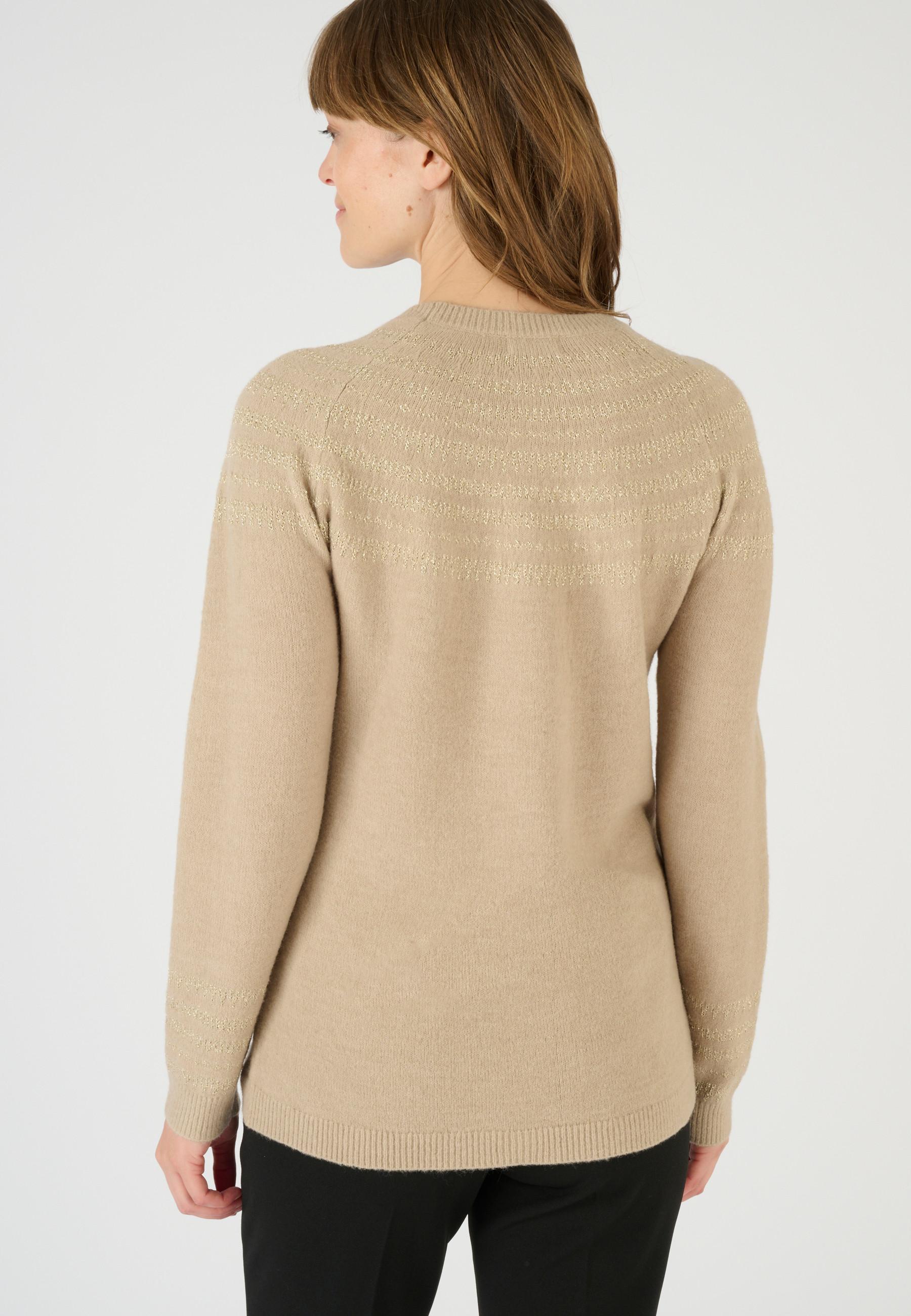 Damart  Glänzender Jacquard-Pullover 