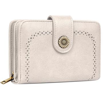 Brieftasche Große Kapazität PU-Leder Vintage Brieftasche