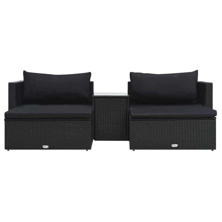 VidaXL Garten-lounge-set poly-rattan  