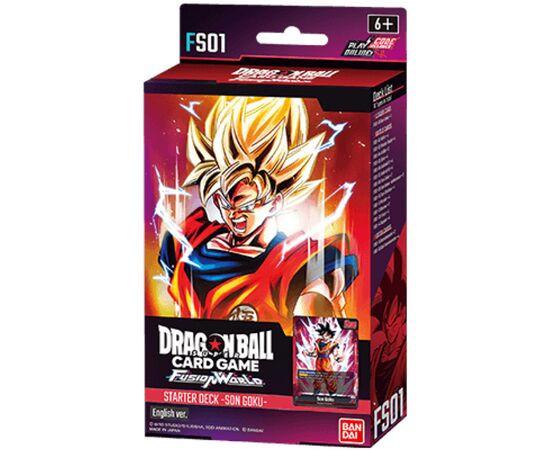 Bandai  Trading Cards - Starter Deck - Dragon Ball - - Starter Deck - "Fusion World" - FS01 - Son Goku 