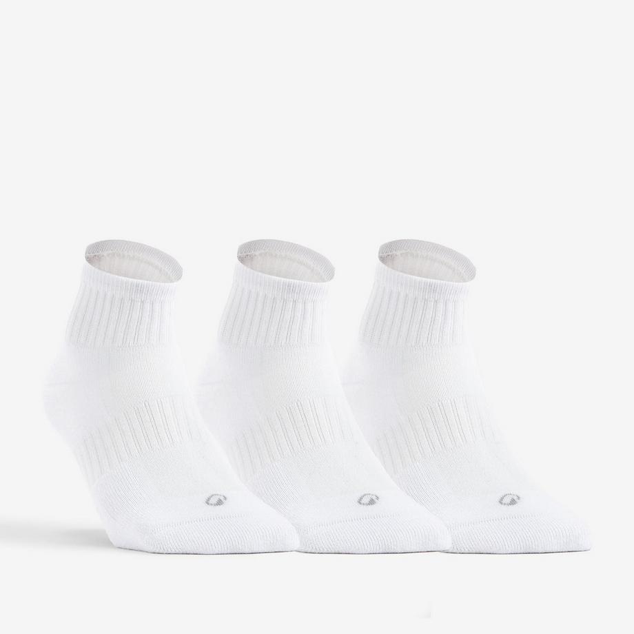 Sportsocken halbhoch Baumwolle 3er-Pack