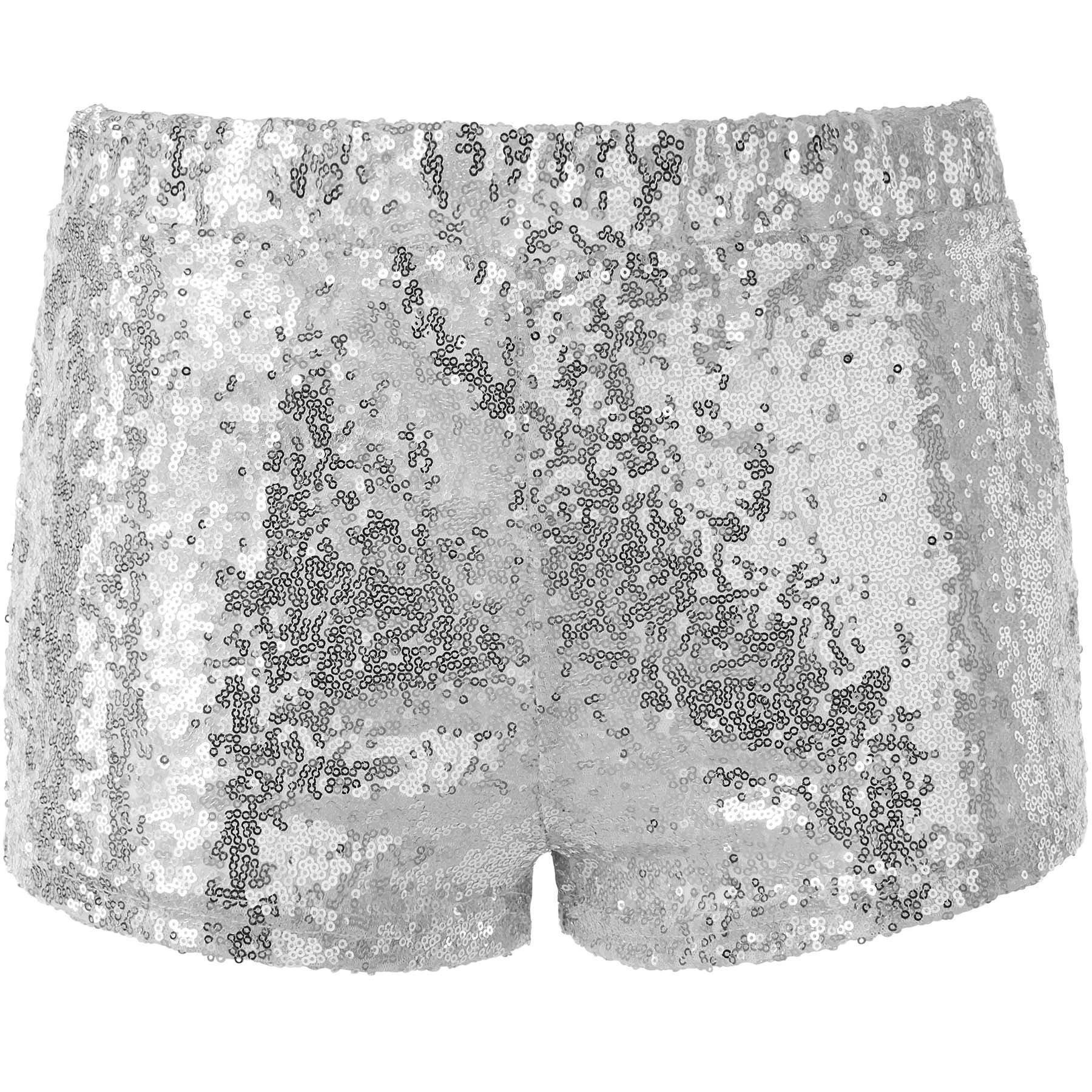 Tectake  Pailletten-Shorts 