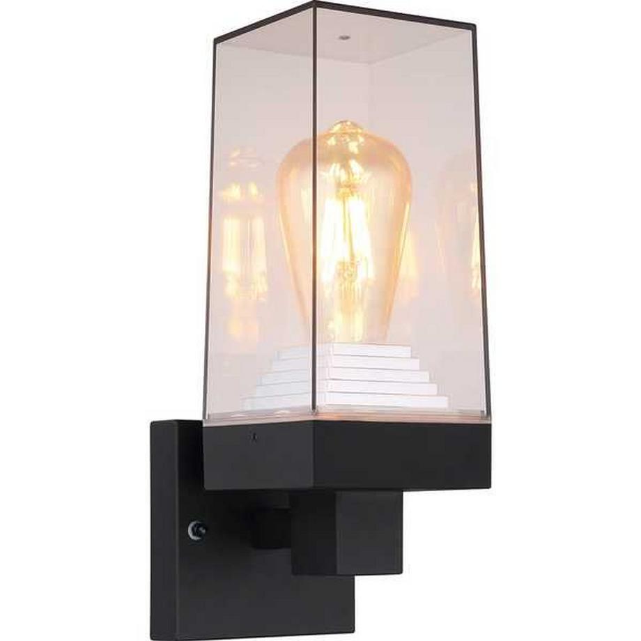 Lampada da esterno in alluminio pressofuso 1xE27