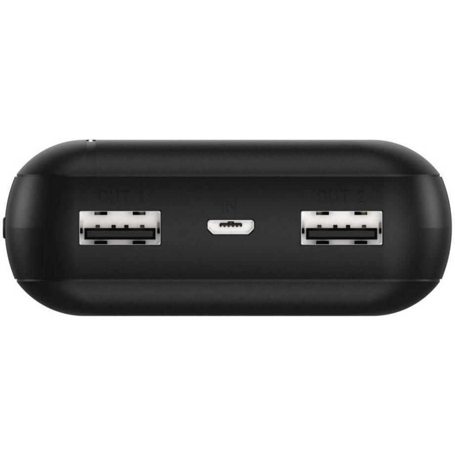 ANSMANN  PB212 Power bank 20000 mAh Smart IC LiPo Micro USB, USB-C®, USB Nero Indicazione di stato 