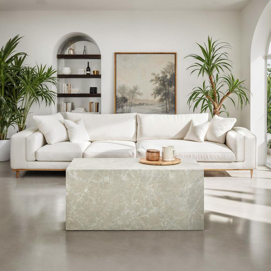 Tectake Table basse LASLEY design minimaliste  