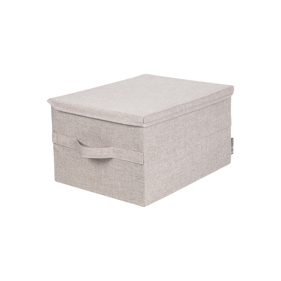 Bigso SOFT Boîte de rangement Beige L - 45x34x25cm