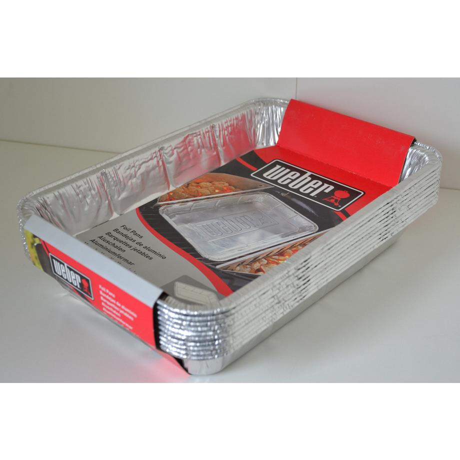 WEBER  6416 Alu-Tropfschalen gross 